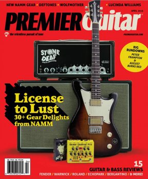 Premier Guitar - April 2016 screenshot