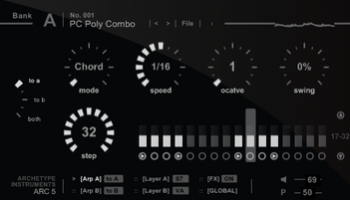Archetype Instruments Arc 5 v2.03-R2R x86 screenshot