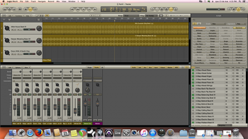 Theme Gold for Logic Pro X 10.2.2 Non Retina screenshot