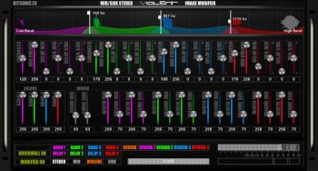 Bitsonic - Violent MidSide Stereo Image Modifier v1.0 - JUSTiFY screenshot