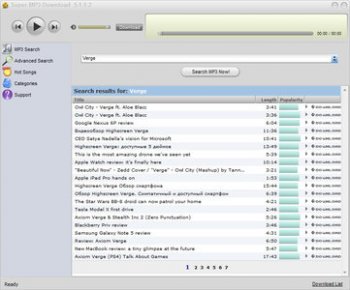 Super MP3 Download 5.1.4.2 screenshot