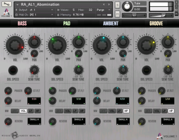 Rigid Audio AMBiLOOP Vol 1 KONTAKT-DISCOVER screenshot Rigid Audio AMBiLOOP Vol 1 KONTAKT-DISCOVER screenshot