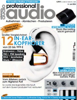 Professional Audio Magazin Juni No 06 2016 screenshot