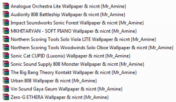 The Third Pack - Kontakt Wallpapers & Nicnt (AudioZ) - Mr_Amine screenshot