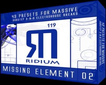 Ridium Sound Missing Element Vol.2 FOR NI MASSIVE-DISCOVER screenshot