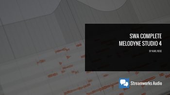 Streamworks Audio SWA Complete Melodyne Studio 4 TUTORiAL screenshot