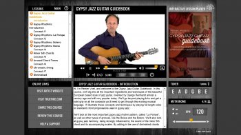 Truefire - Reinier Voet's Gypsy Jazz Guitar Guidebook (2016) screenshot