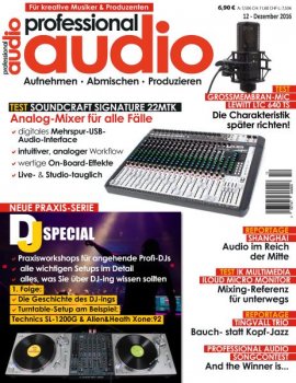 Professional Audio - Dezember 2016 screenshot