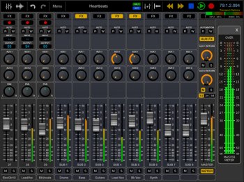 WaveMachine Labs Auria Pro v2.08 iPad screenshot
