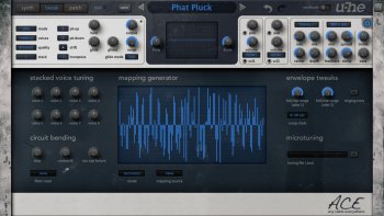 Dazesounds Dirt Blue SKIN for U-HE ACE Free screenshot