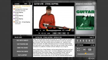 Truefire - Chris Buono's Guitar Gym - String Skipping (2016) screenshot
