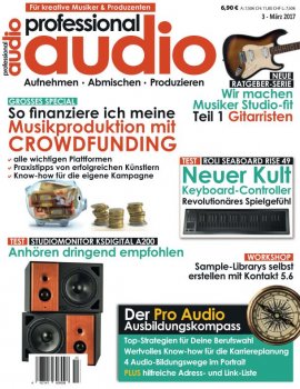 Professional Audio - Marz 2017 screenshot