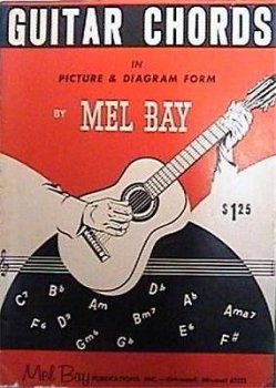 Guitar chords in picture & diagram form - mel bay (Ed.1959) screenshot