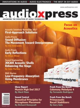 audioXpress - August 2017 screenshot