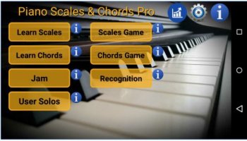 Piano Scales Chords Jam Pro 78 Performance Improvements for Android screenshot