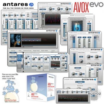 avox evo antares vocal toolkit harmony engine