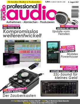 Professional Audio Germany No 08 – August 2017 screenshot