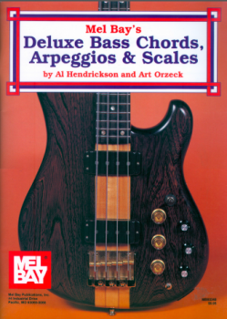 Mel Bay's Deluxe Bass Chords, Arpeggios & Scales by Al Hendrickson and Art Orzeck screenshot