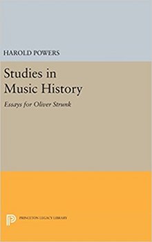 Studies in Music History Essays for Oliver Strunk screenshot