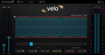 SoundSpot Velo Limiter VST VST3 AU AAX v1.0.1 MAC/WiN screenshot