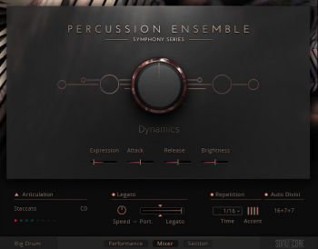 Native Instruments SYMPHONY SERIES PERCUSSION KONTAKT MERRY XMAS-SYNTHiC4TE screenshot