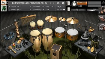 Latin percussion for Kontakt screenshot
