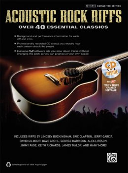 Alfred Acoustic Rock Riffs PDF AiFF screenshot