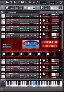 CentralComposers Cinematic Rhythms KONTAKT screenshot