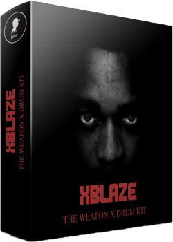 XBLAZE THE WEAPON X DRUMKIT WAV screenshot