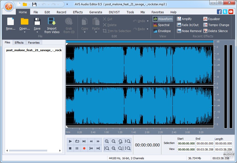 for apple download AVS Audio Editor 10.4.2.571
