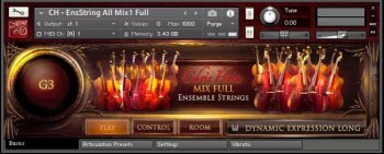 Chris Hein Ensemble Strings KONTAKT screenshot