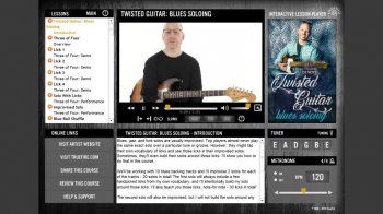 Truefire - Oz Noy's Twisted Guitar Blues Soloing (2018) screenshot