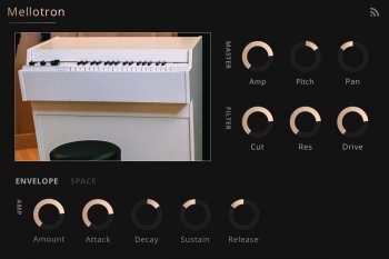 Noiiz Mellotron for Noiiz Player-SYNTHiC4TE screenshot