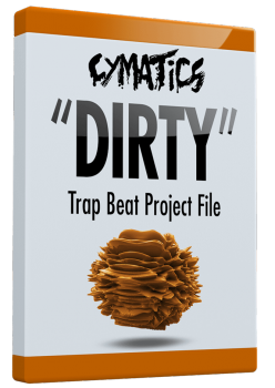 Cymatics “Dirty” Trap Beat Project File ALS LOGIC FLP screenshot