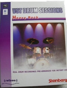 Steinberg VST Drum Sessions Heavy Rock REX screenshot
