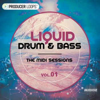 Producer Loops Liquid Drum & Bass The MIDI Sessions Vol 1 MiDi-DISCOVER screenshot