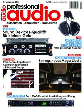 Professional Audio - August 2018 screenshot