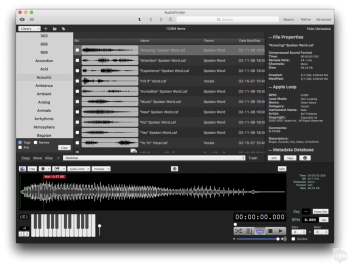 Iced Audio AudioFinder v5.9.24 MacOSX-TNT screenshot Iced Audio AudioFinder v5.9.24 MacOSX-TNT screenshot
