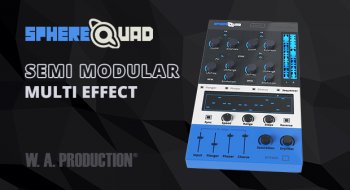 W. A. Production SphereQuad v1.0 VST VST3 AU AAX MAC/WiN screenshot