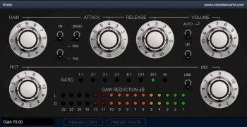 Sknote - Disto-S (Win/Mac Vst/Au/AAX 32/64 bit) screenshot