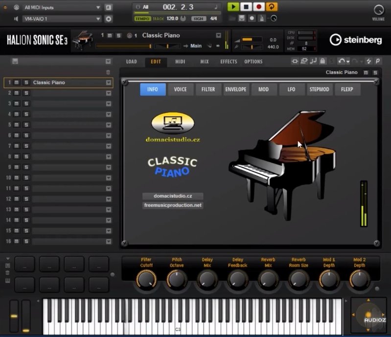 Включи piano classics. Halion VST. Halion Sonic. Steinberg Halion Sonic se 3 v3.5.10. Инструменты Halion Studio.