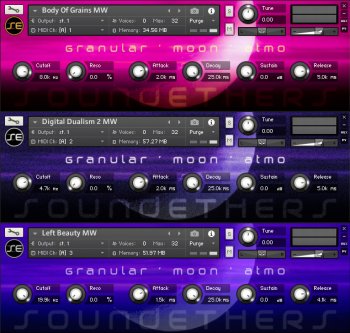 Soundethers Granular Moon KONTAKT screenshot