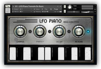 Dream Audio Tools The LFO Piano v1.5 KONTAKT screenshot