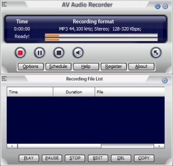 AV Audio Recorder 6.5.6 screenshot