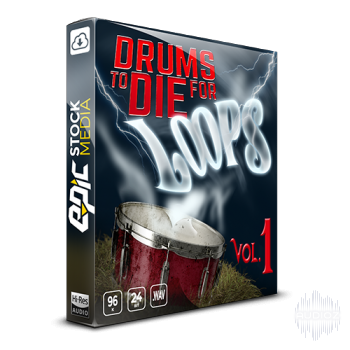 Epic Stock Media Drums To Die For Loops Vol. 1 WAV screenshot