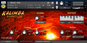 SoundCues Kalimba Shakti De KONTAKT screenshot