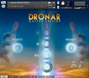 Gothic Instruments DRONAR Master Edition KONTAKT screenshot