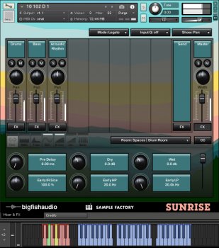 Big Fish Audio Sunrise: Modern Country KONTAKT screenshot