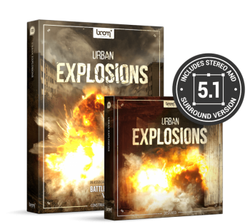 Boom Library Urban Explosions Bundle WAV screenshot
