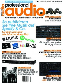 Professional Audio – Oktober 2017 screenshot